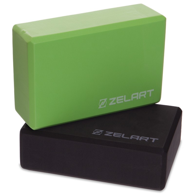 Блок для йоги Zelart FI-2572 кольори в асортименті