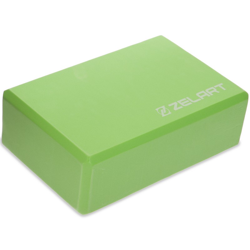 Блок для йоги Zelart FI-2572 кольори в асортименті