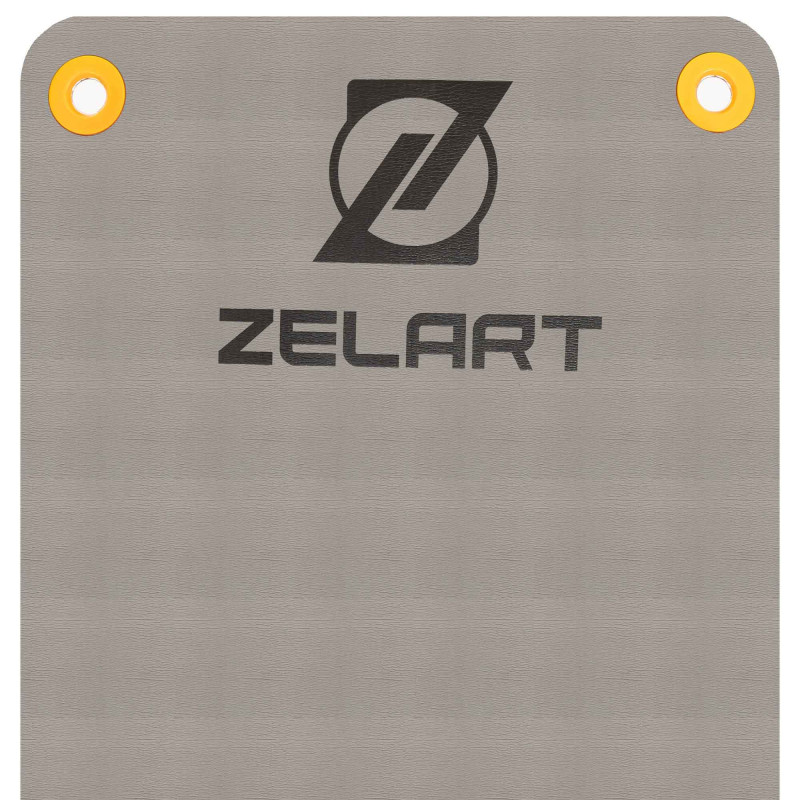 Килимок для фітнесу та спорту з люверсами для зберігання Zelart FI-2575 (MD9004-15) 180x61x1,5см сірий