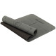 Килимок для йоги та фітнесу TPE двошаровий Zelart FI-2579 (MD9038) 183x61x0,6см сірий