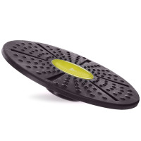 Диск балансувальний балансборд BALANCE BOARD Zelart FI-2581 38х8см чорний-зелений