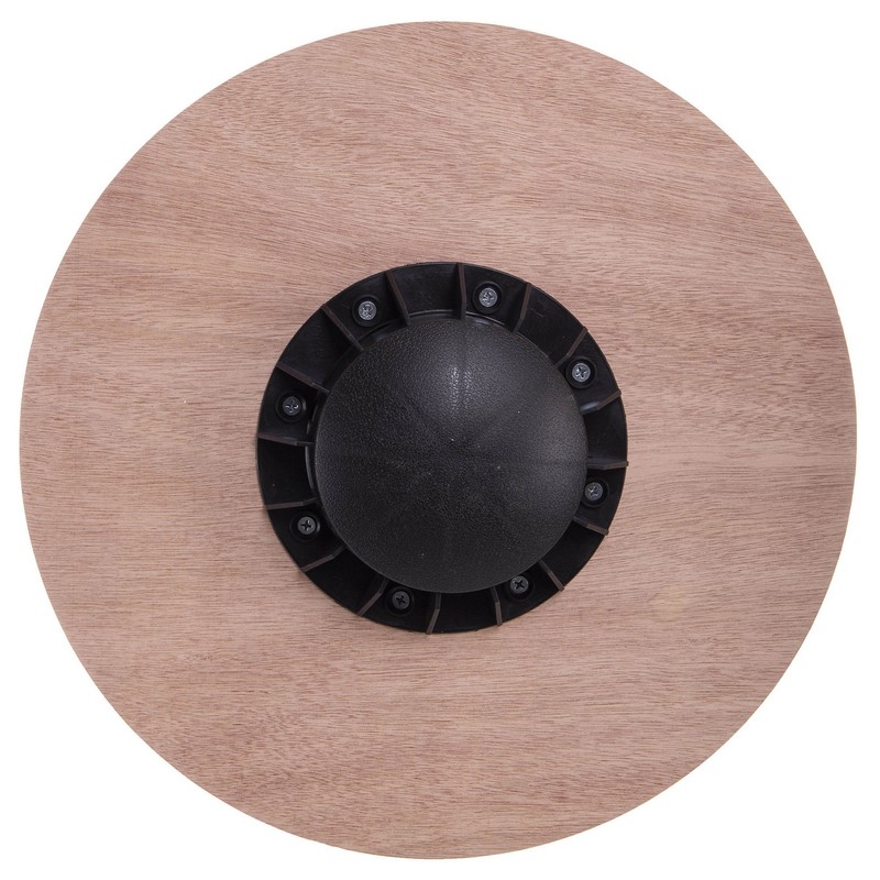 Диск балансувальний балансборд дерев'яний WOOD BALANCE BOARD Zelart FI-2582 39х7,5см чорний
