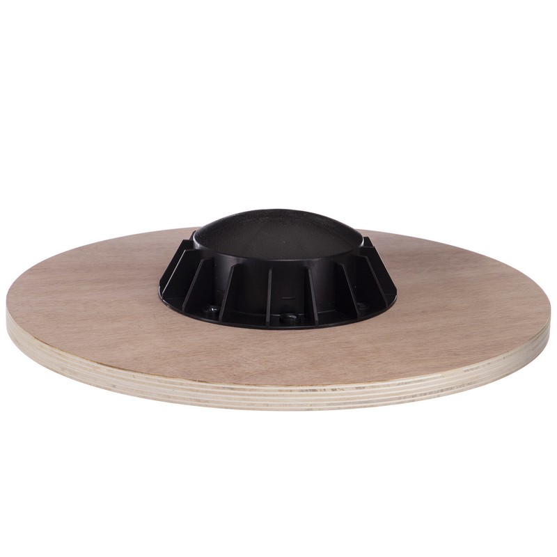 Диск балансувальний балансборд дерев'яний WOOD BALANCE BOARD Zelart FI-2582 39х7,5см чорний