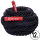 Канат для кросфіту Combat Battle Rope Zelart FI-2597-12 12м чорний