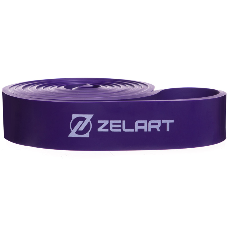 Гума петля для підтягувань та тренувань стрічка силова Zelart POWER LOOP FI-2606-3 20-45кг фіолетовий