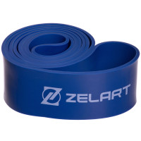 Гума петля для підтягувань та тренувань стрічка силова Zelart POWER LOOP FI-2606-5 27-68кг синій