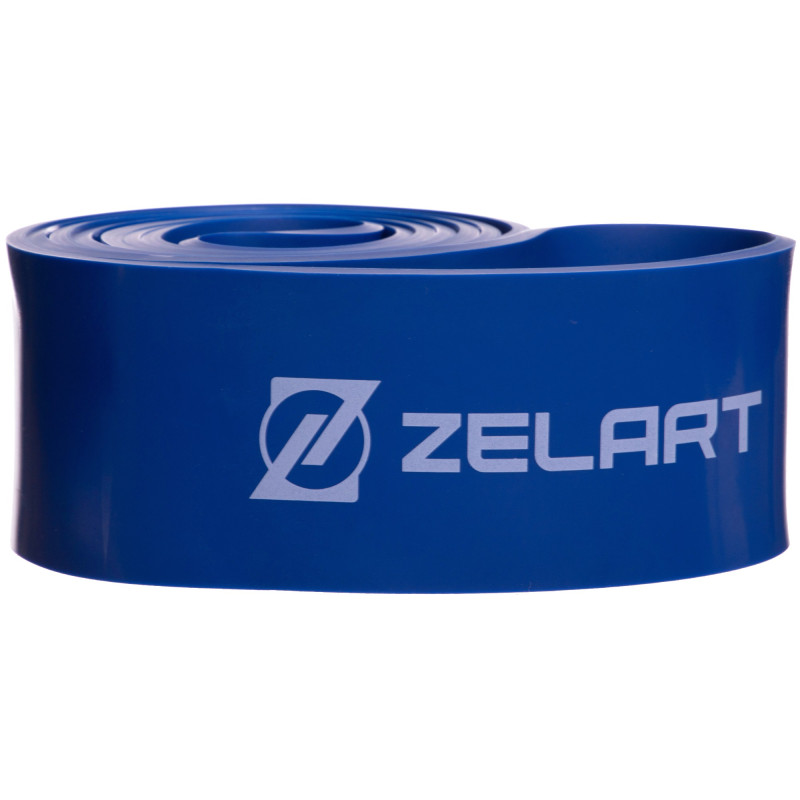 Гума петля для підтягувань та тренувань стрічка силова Zelart POWER LOOP FI-2606-5 27-68кг синій