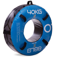 Шина покришка для кросфіту Zelart FI-2610-40 40кг синій