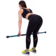 Бодібар Body Bar Zelart FI-2611-4 вага 4кг чорний-блакитний