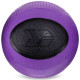 Медбол м'яч медичний Medicine Ball Zelart FI-2620-1 1кг фіолетовий-чорний