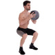 Медбол м'яч медичний Medicine Ball Zelart FI-2620-10 10кг сірий-чорний