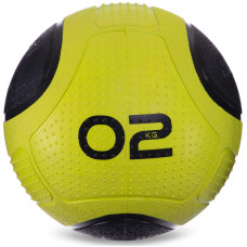 Медбол м'яч медичний Medicine Ball Zelart FI-2620-2 2кг зелений-чорний