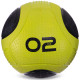 Медбол м'яч медичний Medicine Ball Zelart FI-2620-2 2кг зелений-чорний