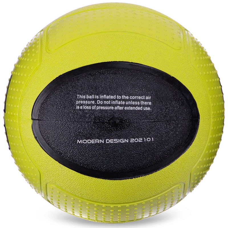 Медбол м'яч медичний Medicine Ball Zelart FI-2620-2 2кг зелений-чорний