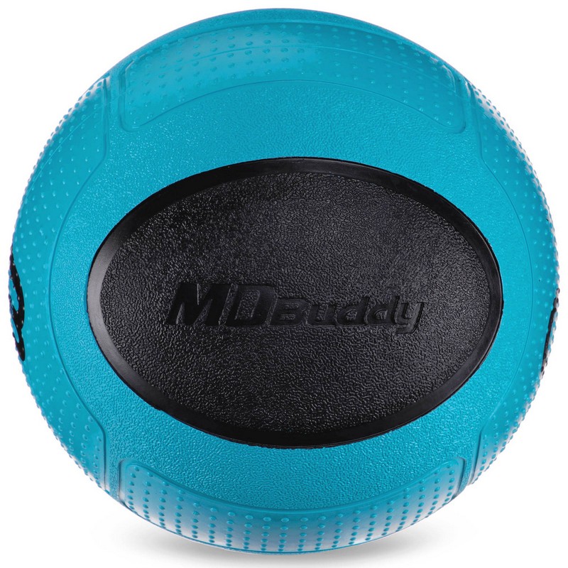 Медбол м'яч медичний Medicine Ball Zelart FI-2620-3 3кг синій-чорний