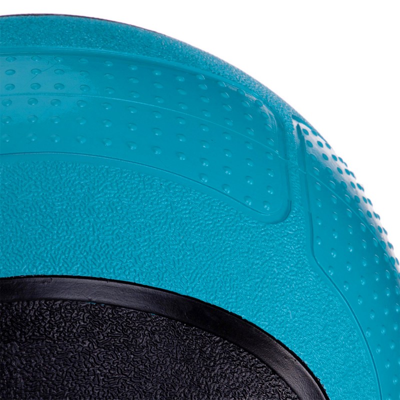 Медбол м'яч медичний Medicine Ball Zelart FI-2620-3 3кг синій-чорний