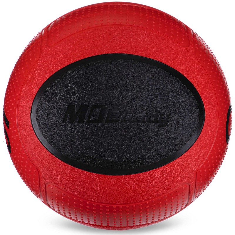 Медбол м'яч медичний Medicine Ball Zelart FI-2620-5 5кг червоний-чорний