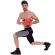 Медбол м'яч медичний Medicine Ball Zelart FI-2620-5 5кг червоний-чорний