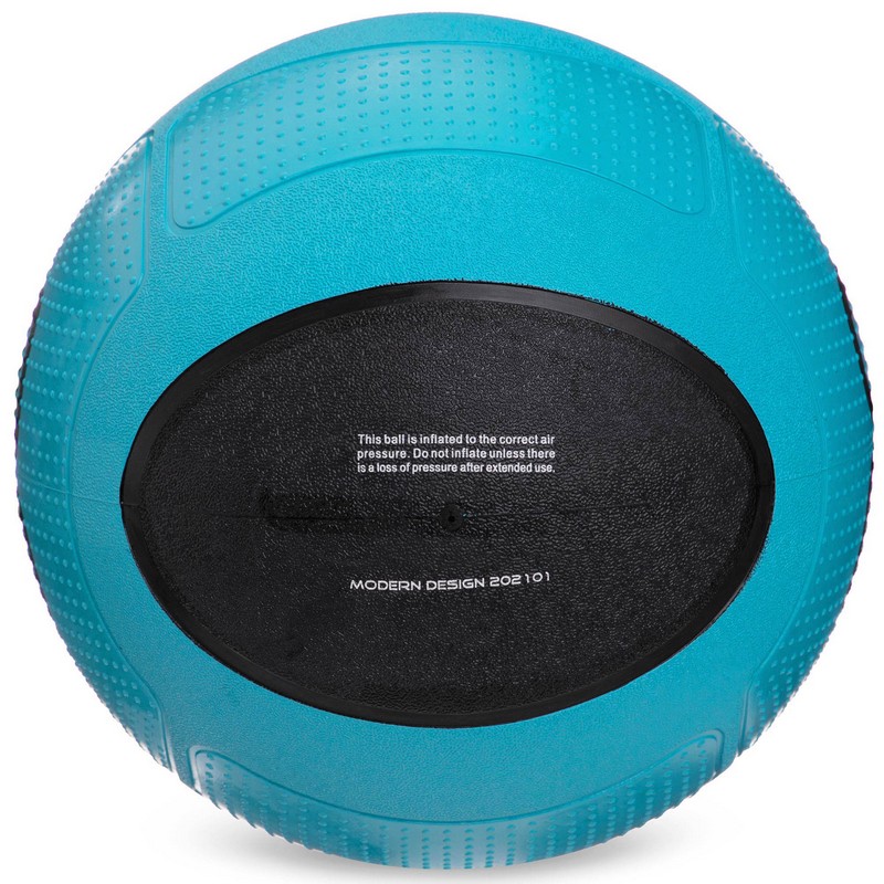 Медбол м'яч медичний Medicine Ball Zelart FI-2620-8 8кг синий-чорний