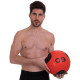 Медбол м'яч медичний Medicine Ball Zelart FI-2620-9 9кг червоний-чорний