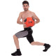 Медбол м'яч медичний Medicine Ball Zelart FI-2620-9 9кг червоний-чорний