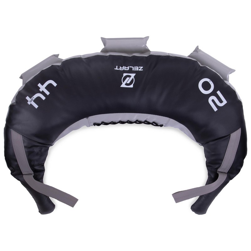 Мішок Болгарський Bulgarian bag Zelart FI-2623-20 20кг сірий