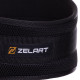 Пояс атлетичний текстильний Zelart FI-2634-115 спинка-17см довжина-115см чорний