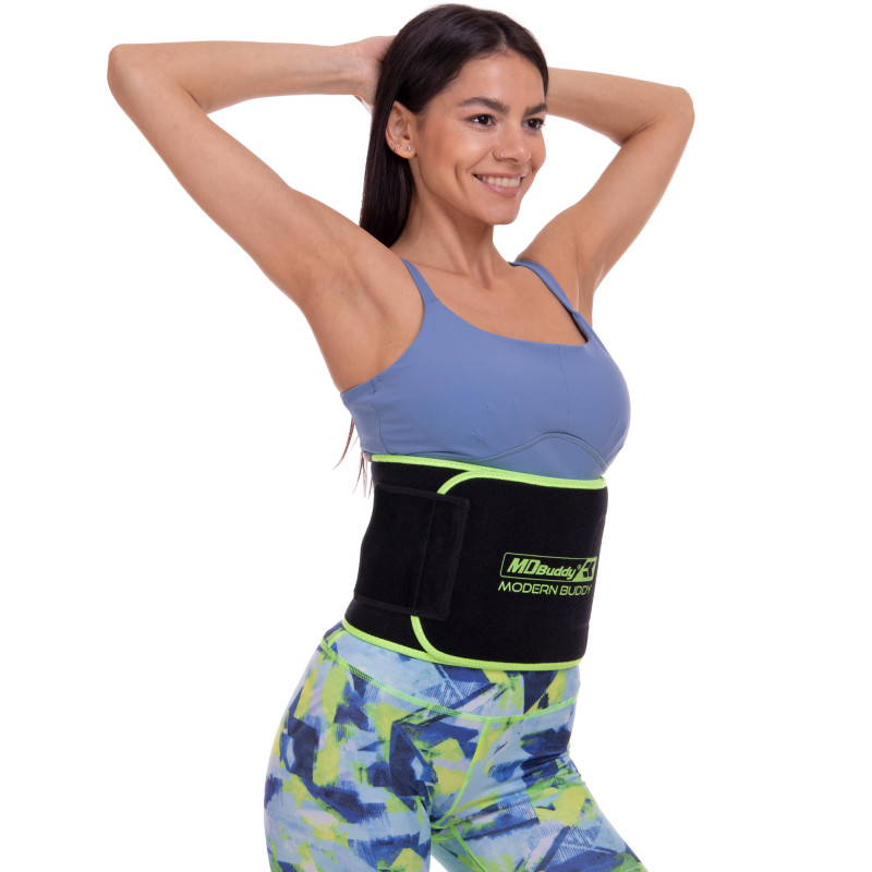 Пояс для схуднення SWEATY BELT MDbuddy FI-2636 розмір 110смх20смх3мм кольори в асортименті