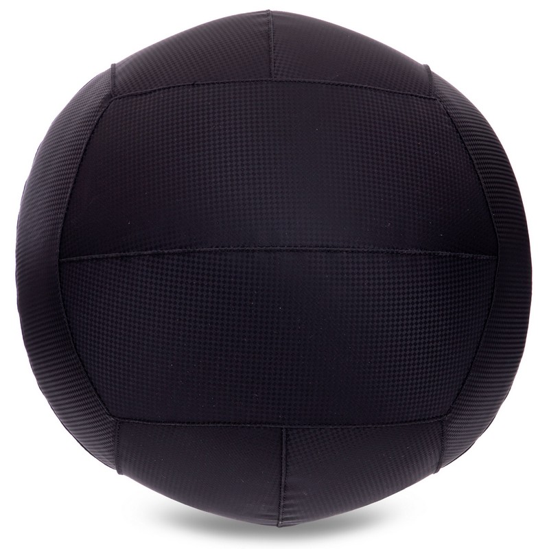 М'яч набивний медичний для кросфіту WALL BALL Zelart FI-2637-3 3кг чорний