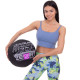 М'яч набивний медичний для кросфіту WALL BALL Zelart FI-2637-3 3кг чорний