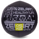 М'яч набивний медичний для кросфіту WALL BALL Zelart FI-2637-5 5кг чорний