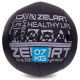М'яч набивний медичний для кросфіту WALL BALL Zelart FI-2637-7 7кг чорний