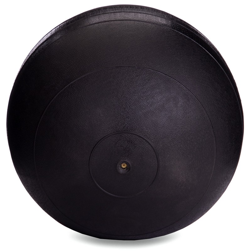 Слэмбол мяч набивной для кроссфита и фитнеса Slam Ball Zelart FI-2672-15 15кг чорний