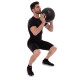 Слэмбол мяч набивной для кроссфита и фитнеса Slam Ball Zelart FI-2672-25 25кг чорний