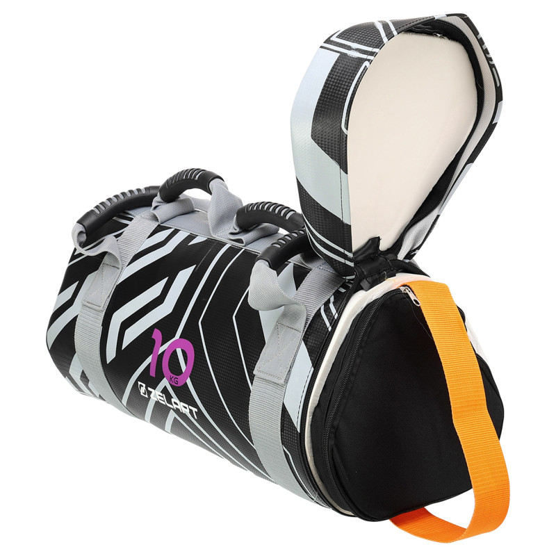 Мішок обтяжувач для функціонального тренінгу Power Bag Mdbuddy FI-2820-10 10кг чорний