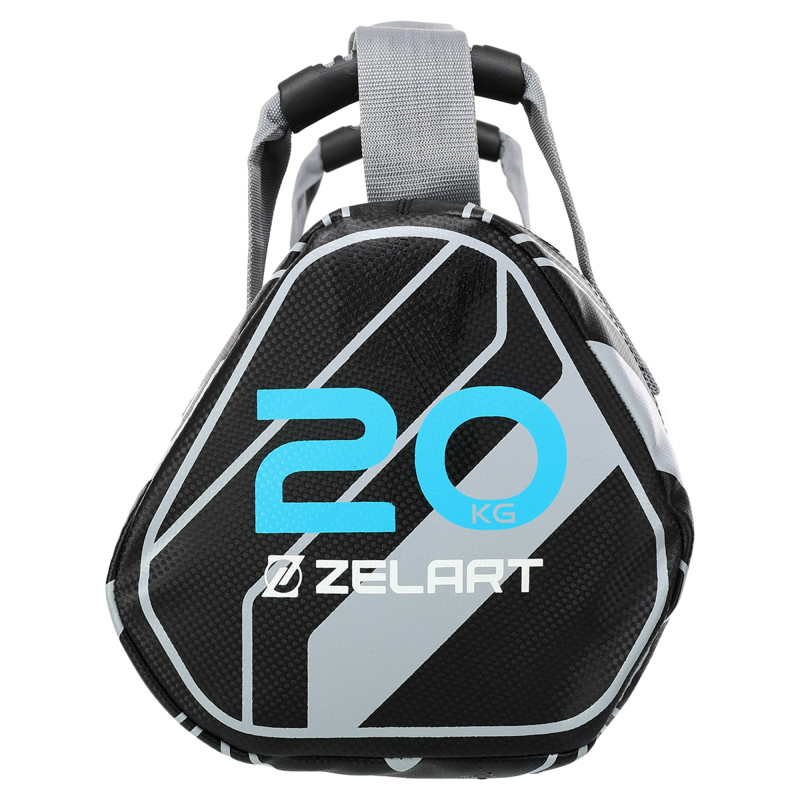 Мішок обтяжувач для функціонального тренінгу Power Bag Mdbuddy FI-2820-20 20кг чорний