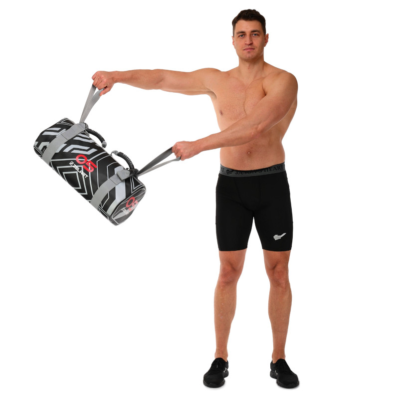 Мішок обтяжувач для функціонального тренінгу Power Bag Mdbuddy FI-2820-5 5кг чорний