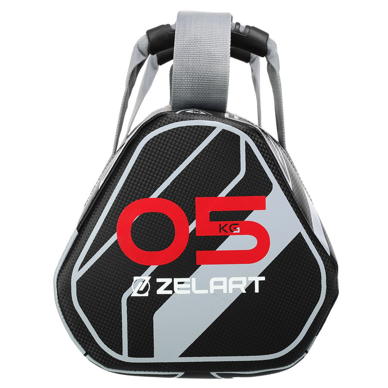 Мішок обтяжувач для функціонального тренінгу Power Bag Mdbuddy FI-2820-5 5кг чорний