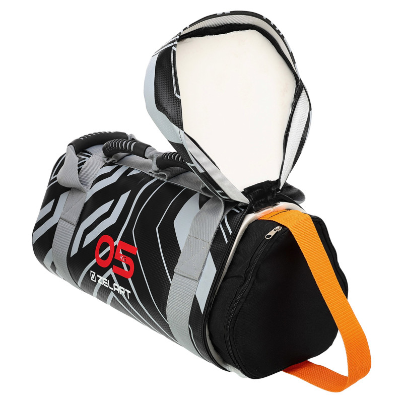 Мішок обтяжувач для функціонального тренінгу Power Bag Mdbuddy FI-2820-5 5кг чорний