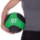 Медбол м'яч медичний Medicine Ball Zelart FI-2824-7 7кг чорний