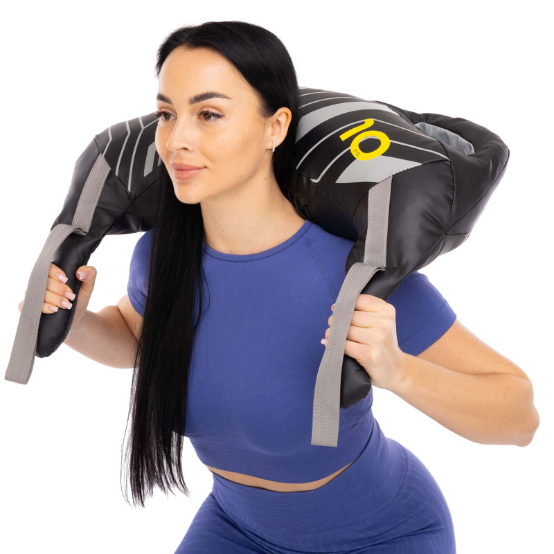 Мішок Болгарський Weighted Bag Mdbuddy FI-2838-10 10кг чорний