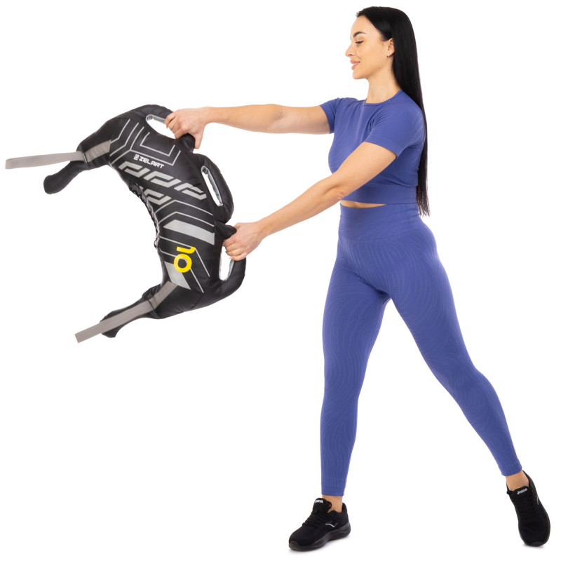 Мішок Болгарський Weighted Bag Mdbuddy FI-2838-10 10кг чорний