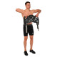 Мішок Болгарський Weighted Bag Mdbuddy FI-2838-20 20кг чорний