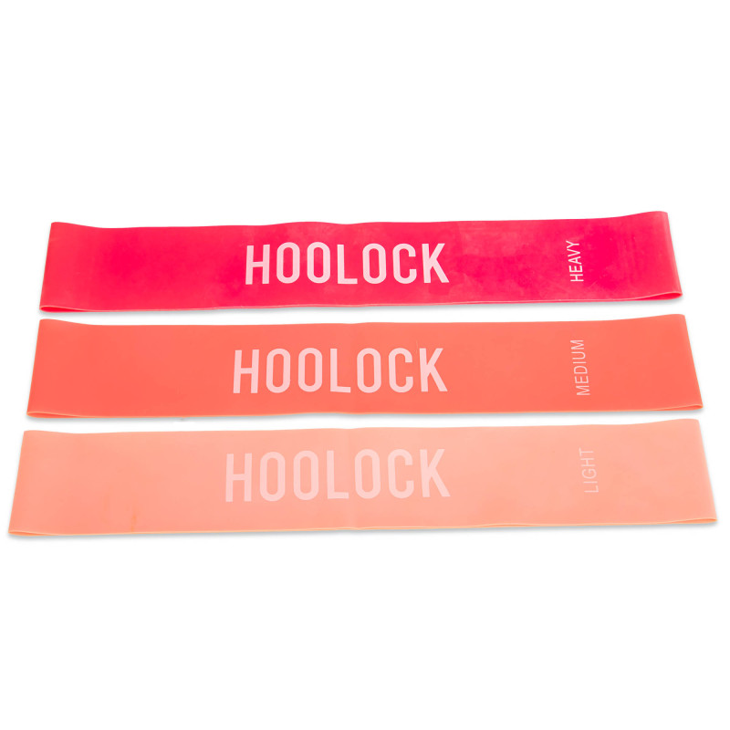 Набір резинок для вправ стрічки опору LOOP BANDS HOOLOCK FI-2863 3шт кольори в асортименті