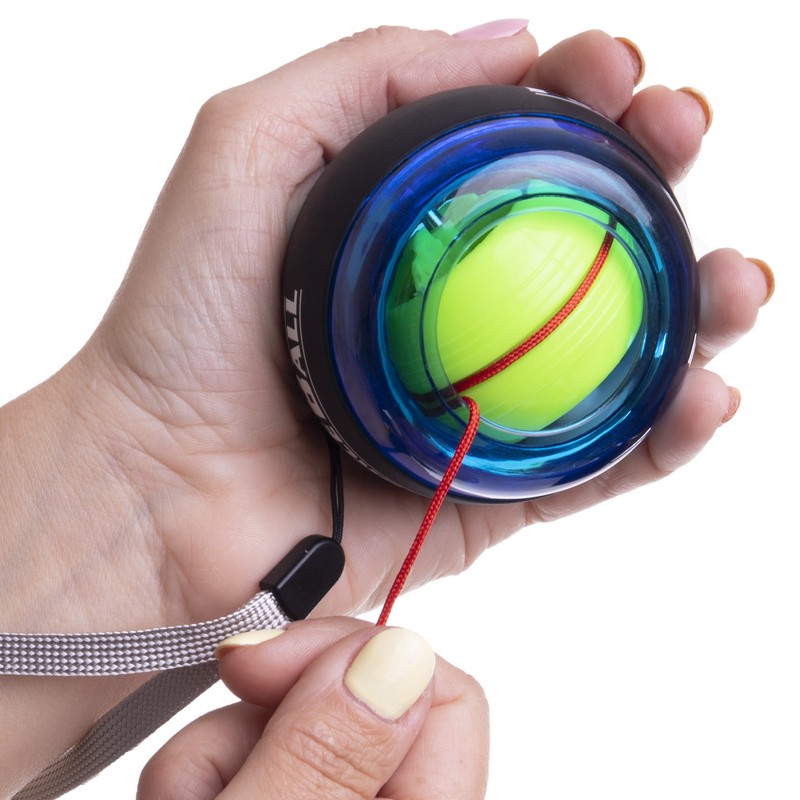 Еспандер гіроскопічний Power Ball тренажер для кистей рук SP-Sport Forse Ball FI-2949 кольори в асортименті
