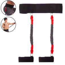 Тренувальна система для швидкісних і силових тренувань Cobra Pro HIGH JUMPING EXERCISER FI-3022 чорний-червоний