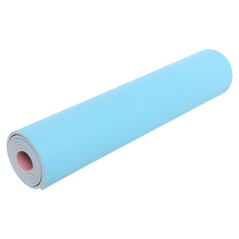 Килимок для йоги та фітнесу TPE двошаровий SP-Planeta FI-3046 183x61x0,6см кольори в асортименті
