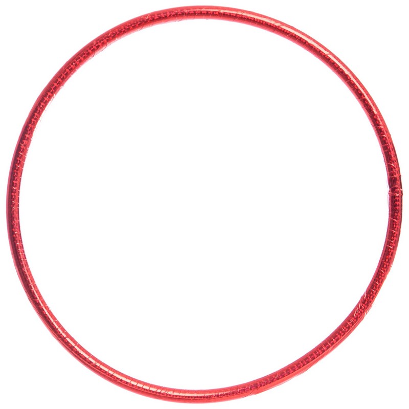 Обруч гімнастичний пластиковий ø55см Record FI-3375-55 кольори в асортименті