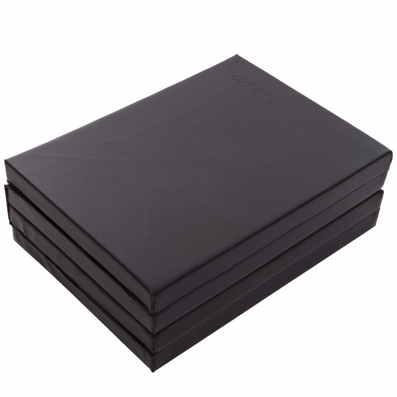 Килимок-мат спортивний складаний для вправ Exercise mat Zelart MAT FI-3564 розмір 180x60x5см чорний