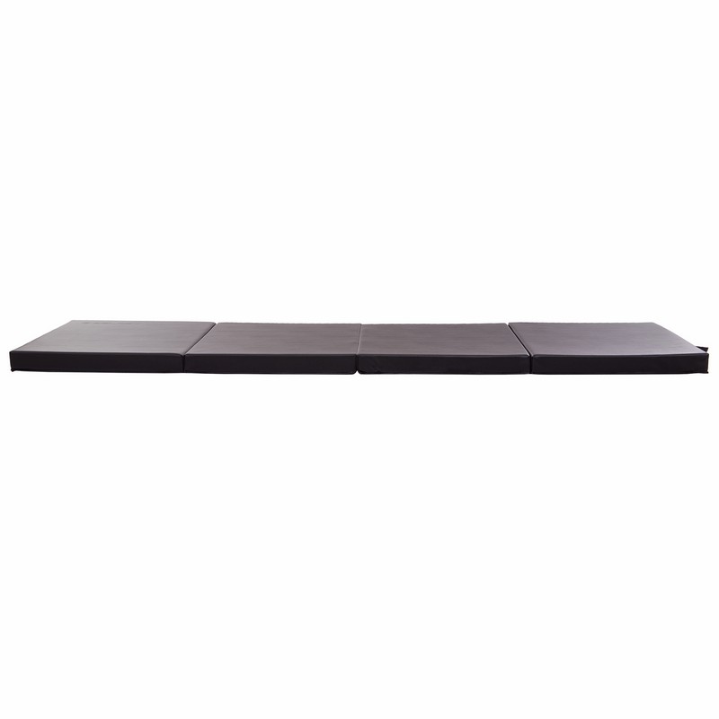 Килимок-мат спортивний складаний для вправ Exercise mat Zelart MAT FI-3564 розмір 180x60x5см чорний